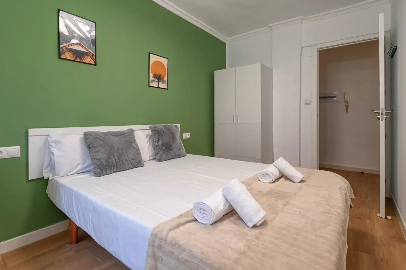 Bedroom of Flat for share in Alicante / Alacant  with Air Conditioner and Furnished