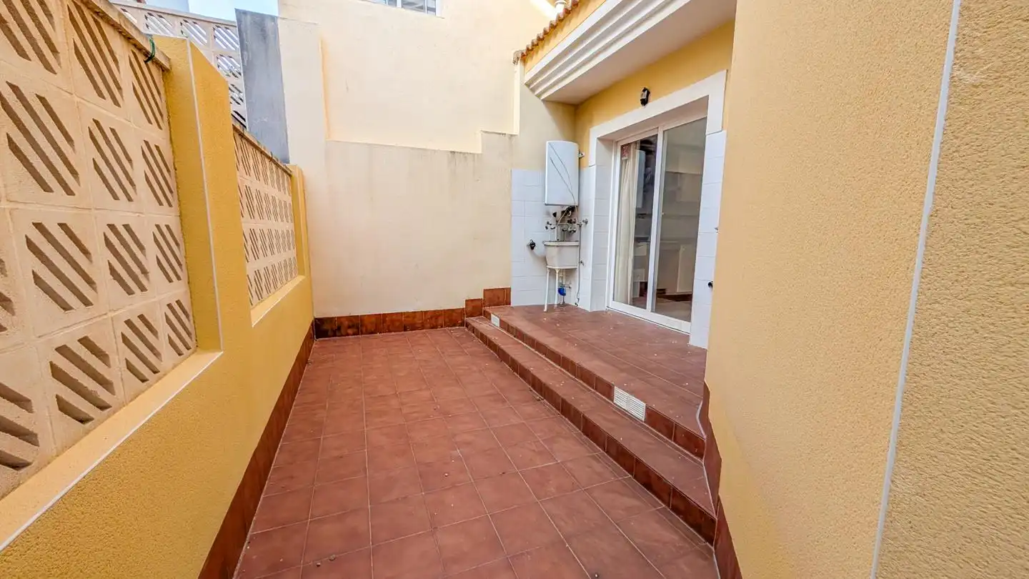 Terraza de Casa o chalet en venta en Santa Pola con Jardín privado, Terraza y Piscina