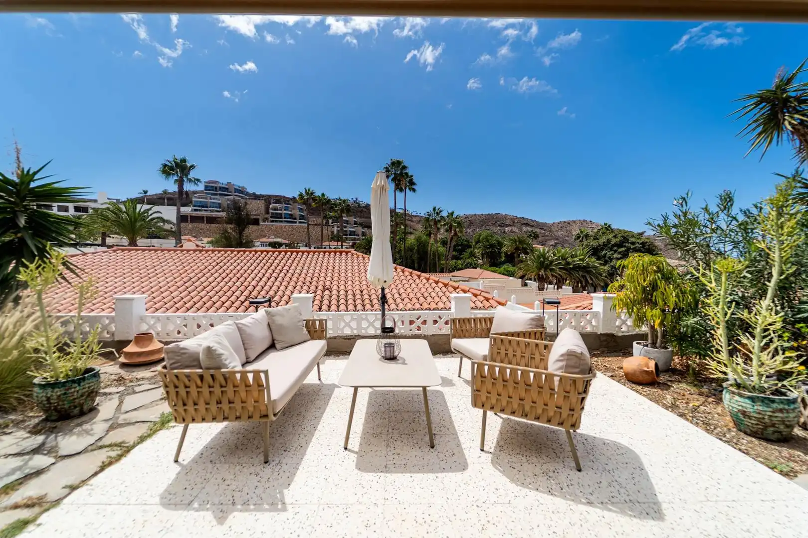 Terrasse von Haus oder Chalet zum Verkauf in Playa del Cura - Taurito