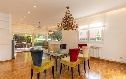 Dining room of Planta baja for sale in Sant Cugat del Vallès  with Terrace