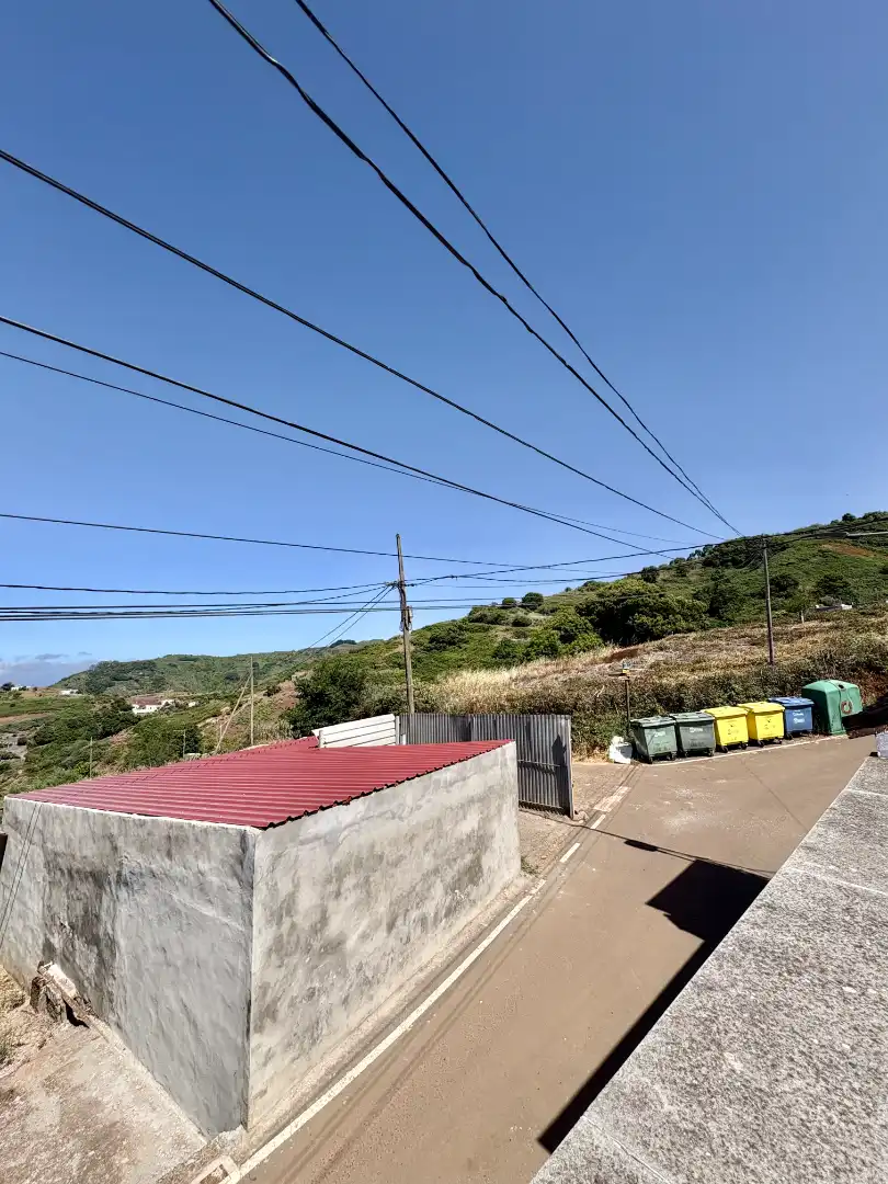Vista exterior de Casa adosada en venta en Moya (Las Palmas) con Terraza