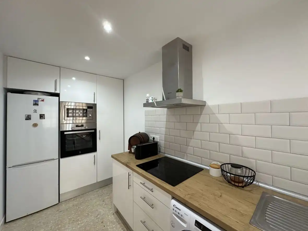 Cocina de Apartamento en venta en Elche / Elx con Calefacción, Terraza y Piscina