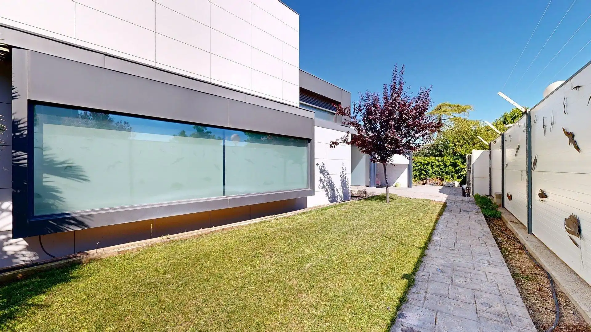 Vista exterior de Casa o chalet en venta en Zaragoza con Aire acondicionado, Calefacción y Jardín privado