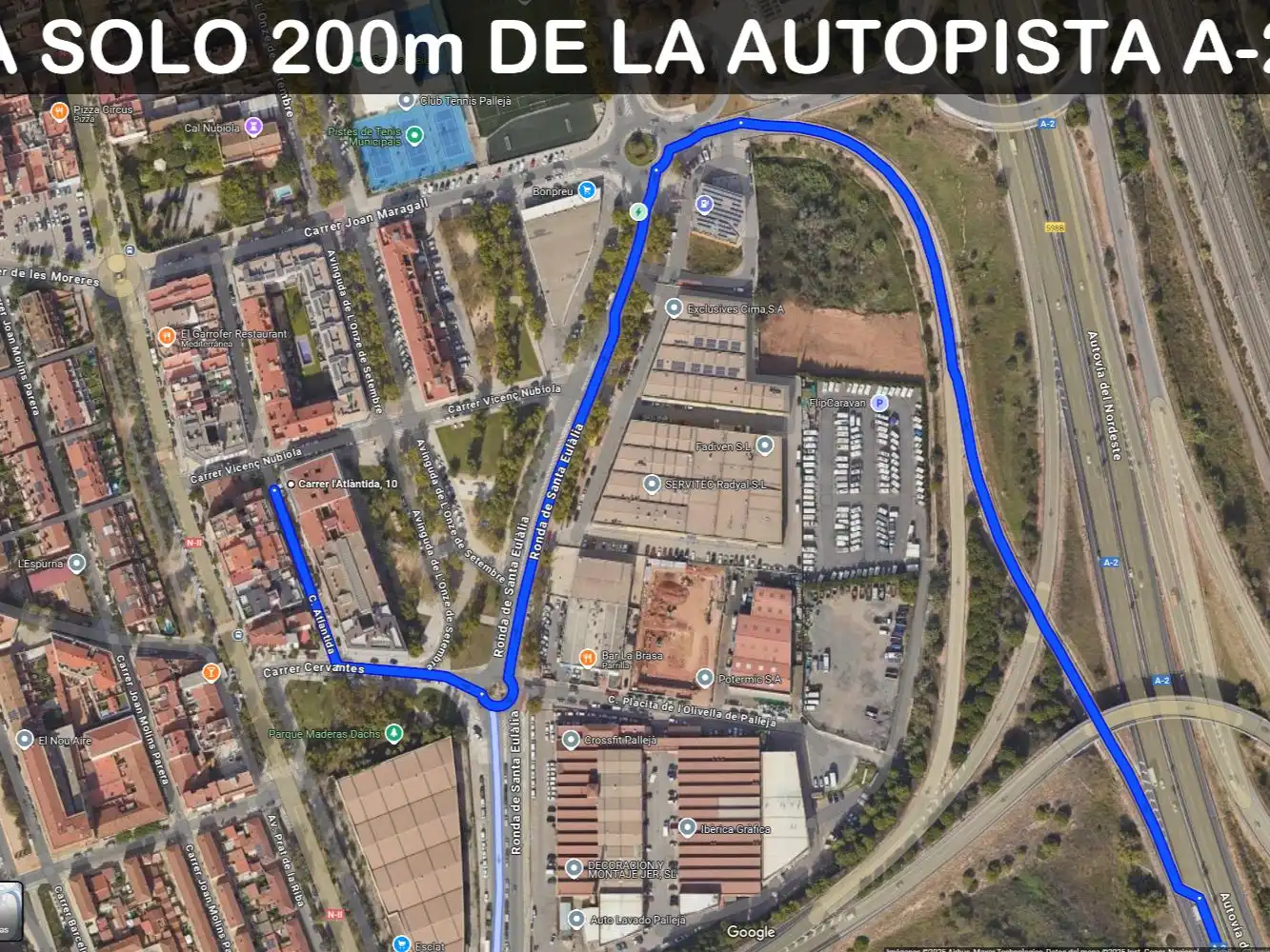 Außenansicht von Geschaftsraum zur Miete in Pallejà