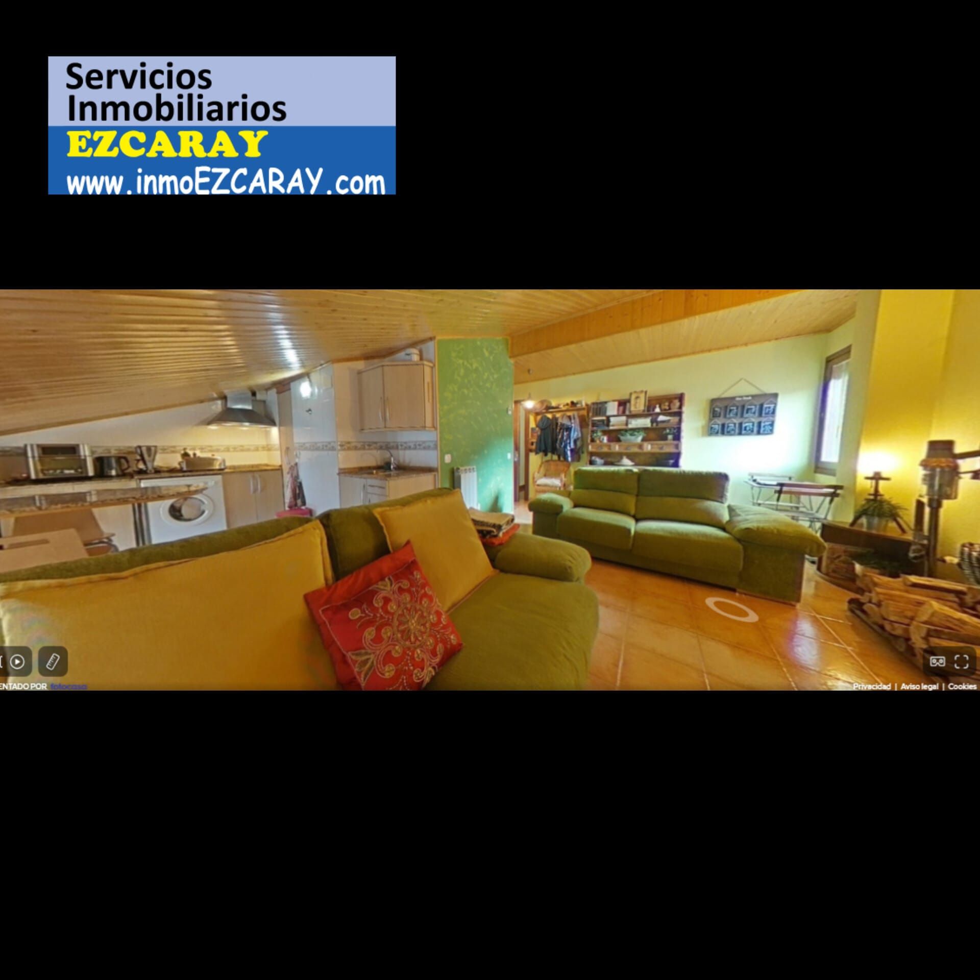 Living room of Flat for sale in Ezcaray  with Heating, Storage room and Furnished