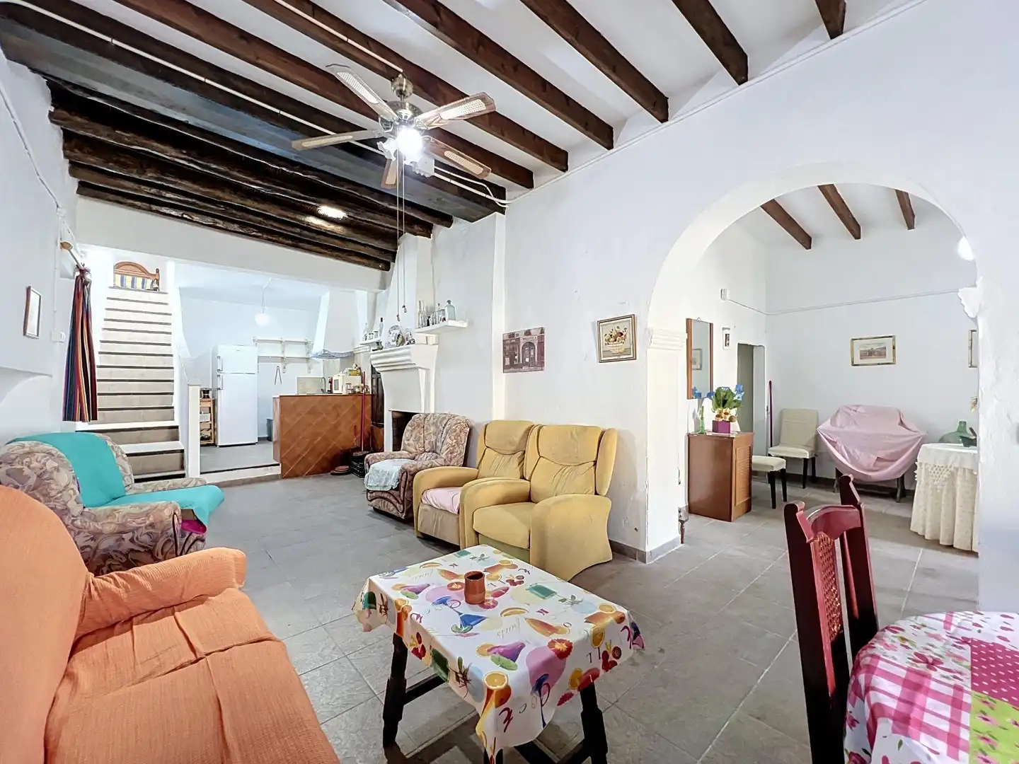 Sala d'estar de Casa o xalet en venda en Lucainena de las Torres