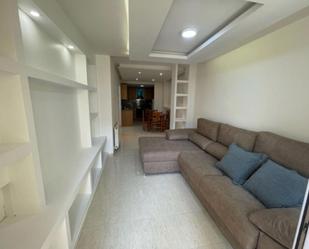 Living room of Flat for sale in  Lleida Capital  with Terrace and Furnished