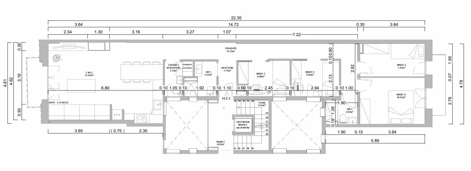 Apartament amb ascensor en venda a Avenida del Coronel Molera, imagen 13