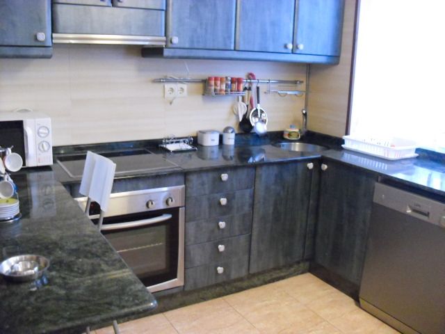 Kitchen of Apartment for sale in Ferrol  with Parquet flooring, Storage room and Furnished