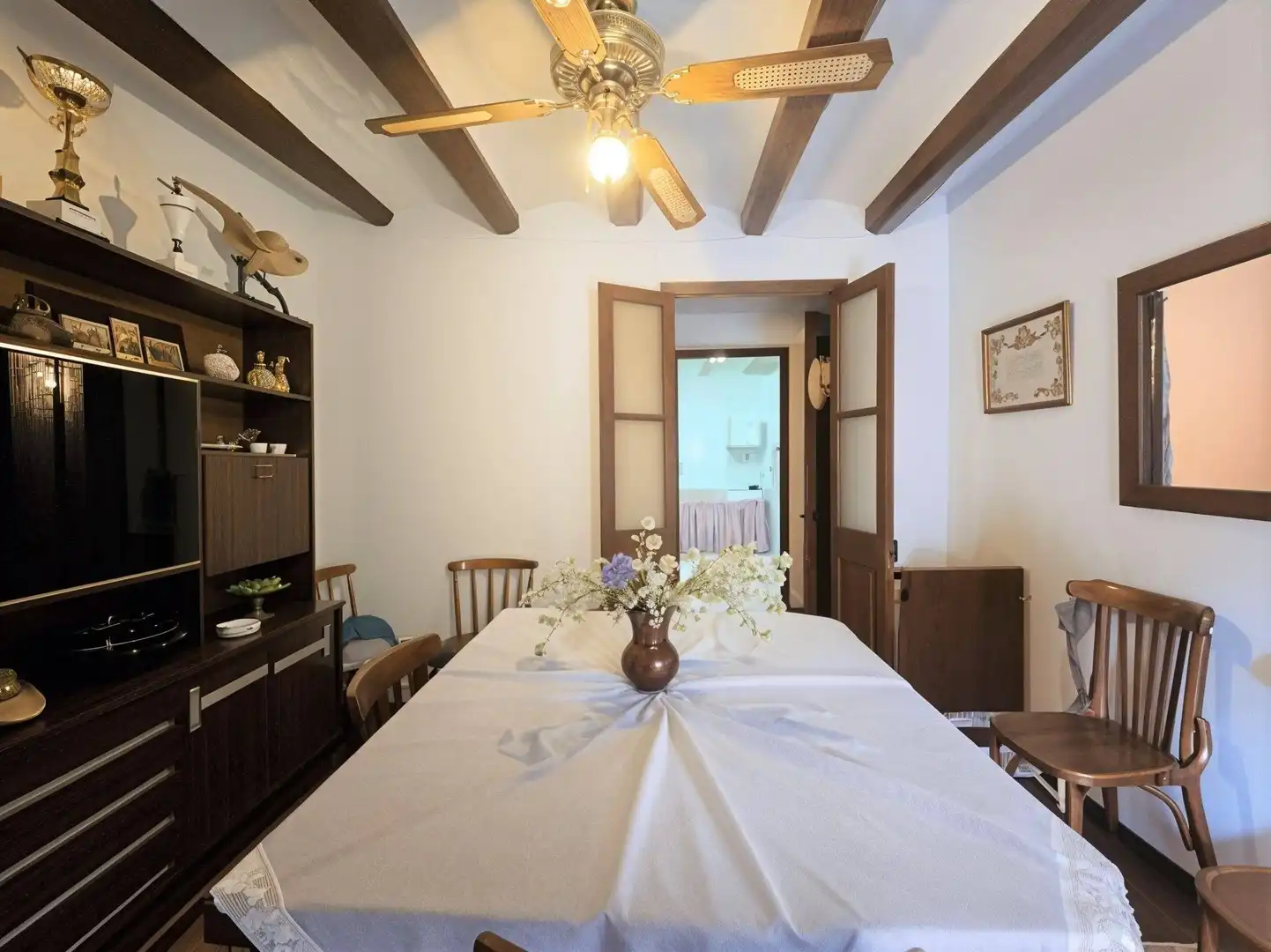 Comedor de Casa o chalet en venta en Aiguamúrcia con Terraza, Amueblado y Balcón