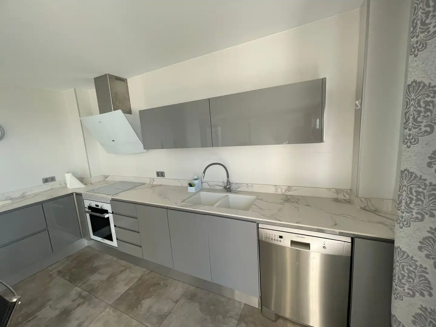 Cocina de Casa o chalet en venta en Burriana / Borriana con Aire acondicionado, Jardín privado y Trastero