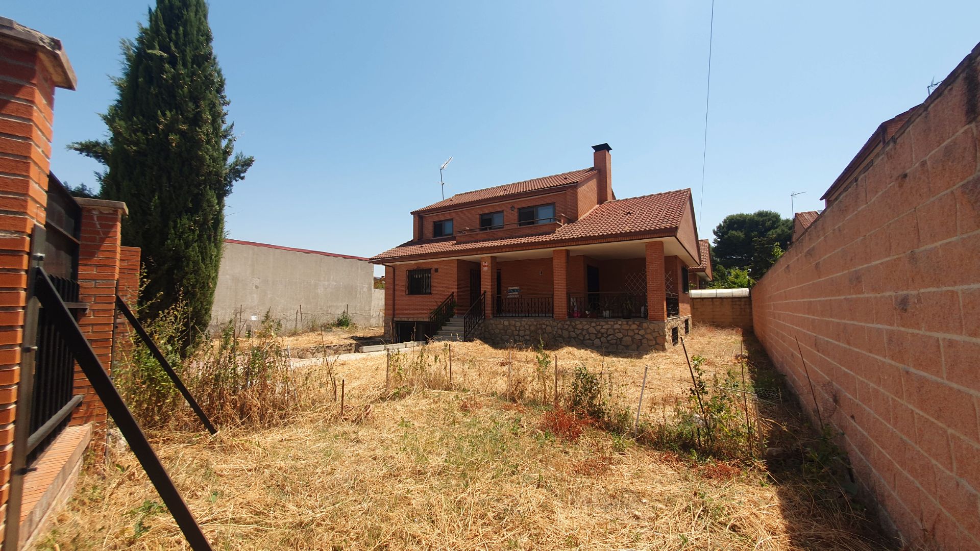 Vista exterior de Casa o chalet en venta en Fuente El Saz de Jarama con Calefacción, Jardín privado y Terraza