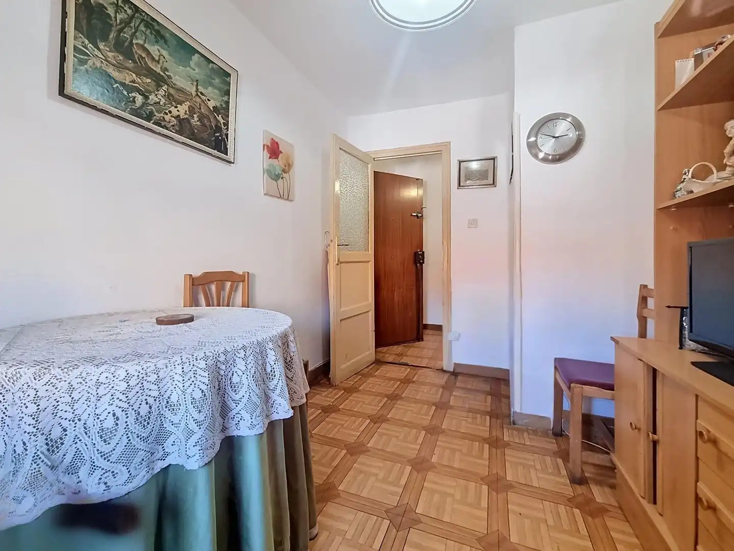 Dining room of Flat for sale in Madrid  with Balcony