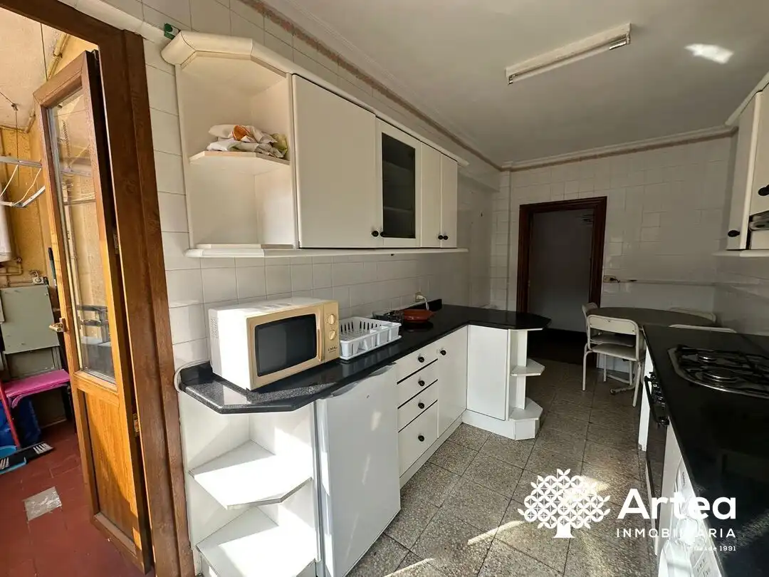 Kitchen of Flat for rent in Ugao- Miraballes  with Heating, Private garden and Terrace