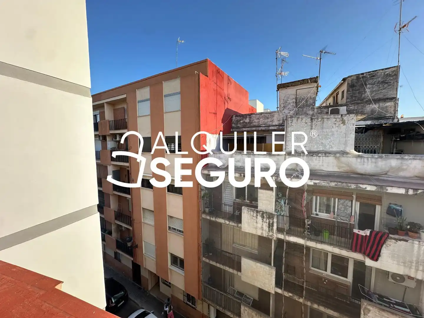 Vista exterior de Piso de alquiler en Alboraya con Aire acondicionado, Calefacción y Terraza