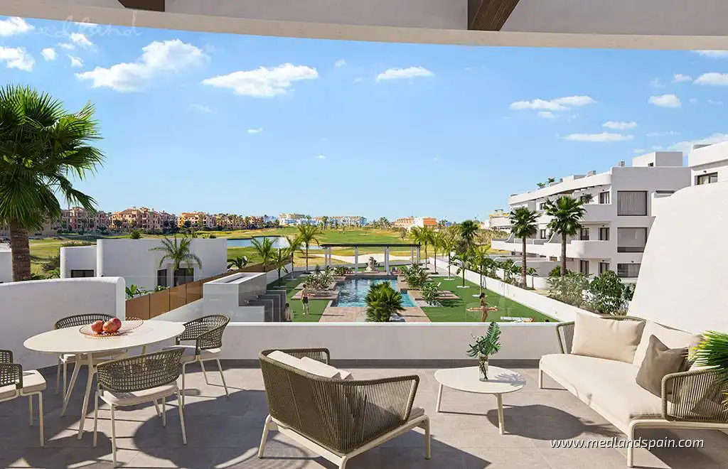 Apartament amb piscina en venda a Las Lomas de Rame - Bahía Bella