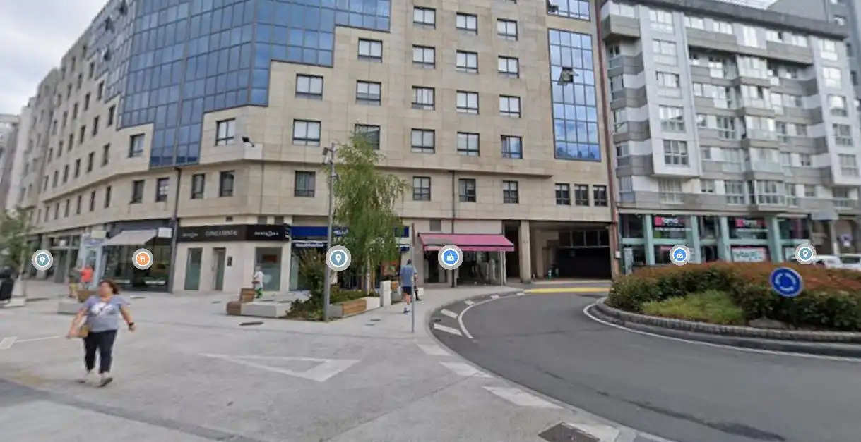 Exterior view of Garage for rent in A Coruña Capital 