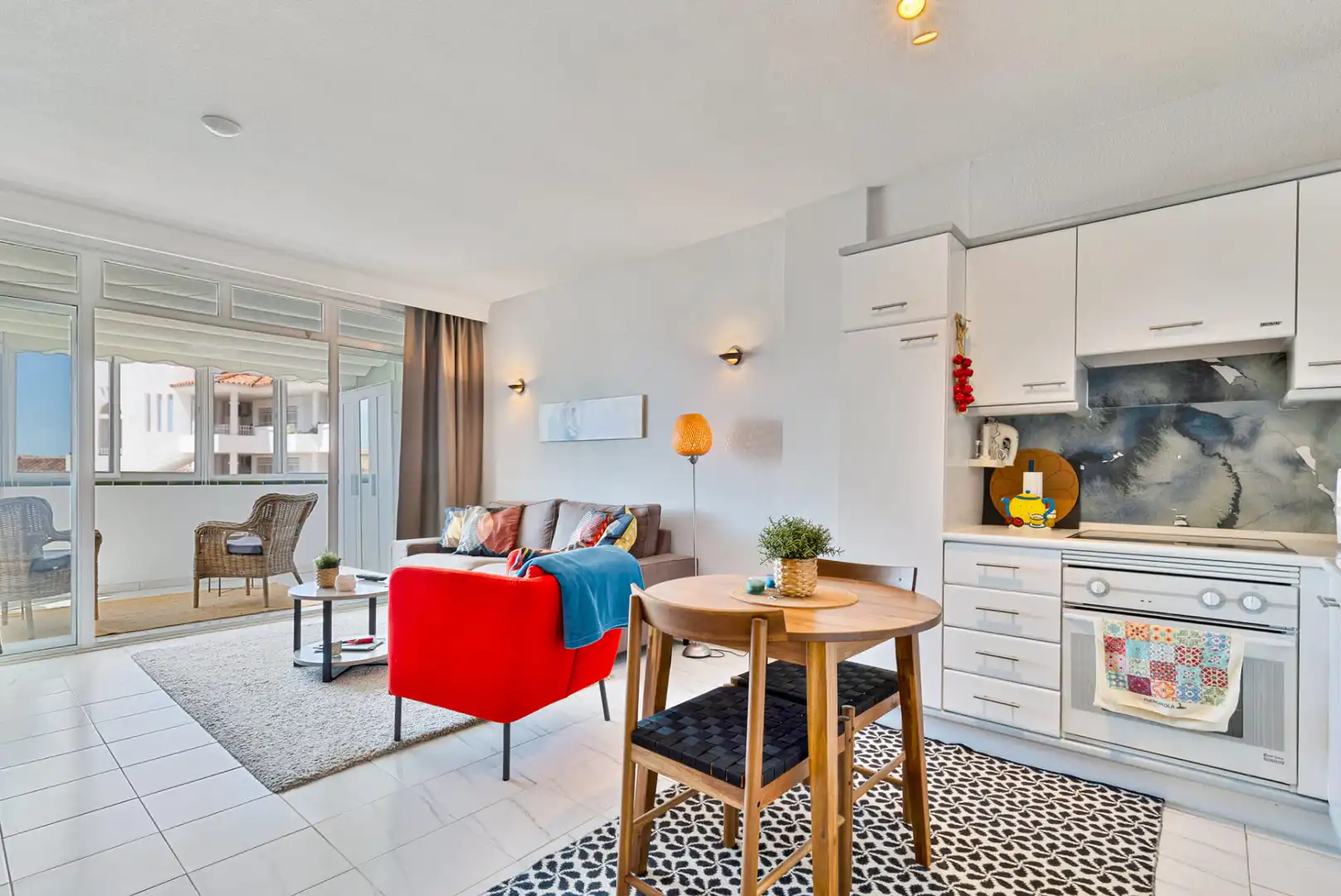 Sala d'estar de Apartament en venda en Fuengirola amb Terrassa, Moblat i Internet