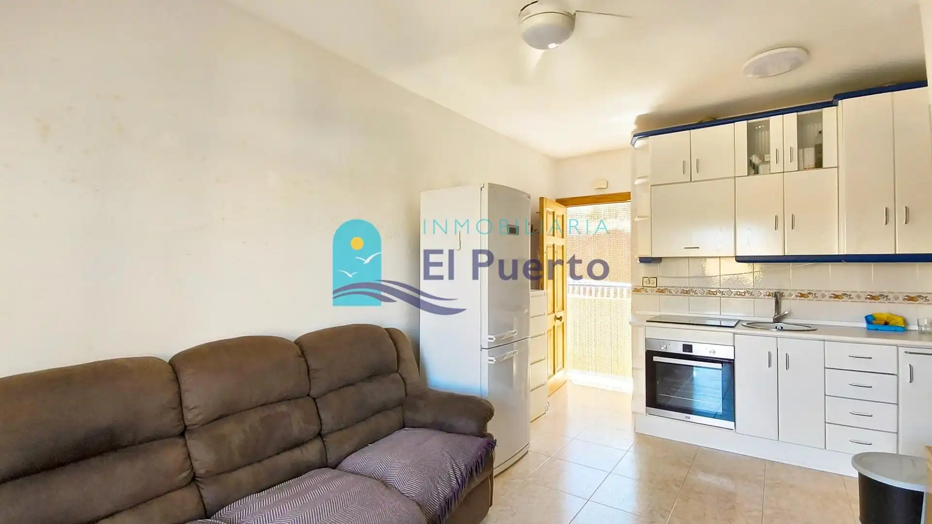 Cocina de Apartamento en venta en Mazarrón con Terraza, Amueblado y Alarma