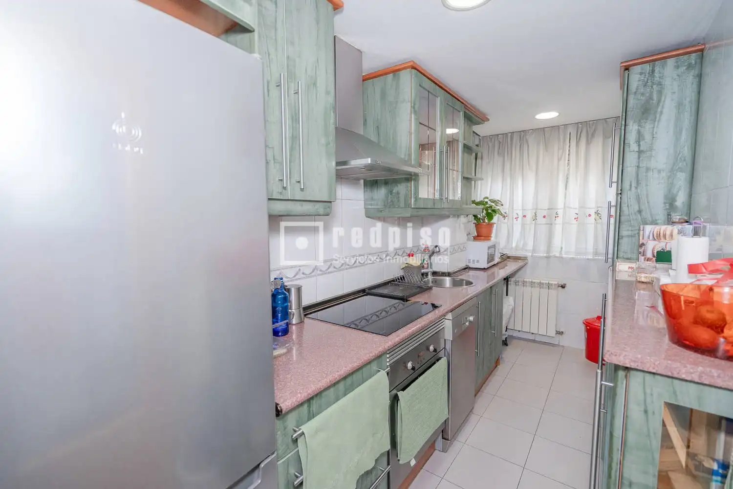 Küche von Wohnung zum Verkauf in Arroyomolinos (Madrid) mit Heizung, Parkett und Abstellraum