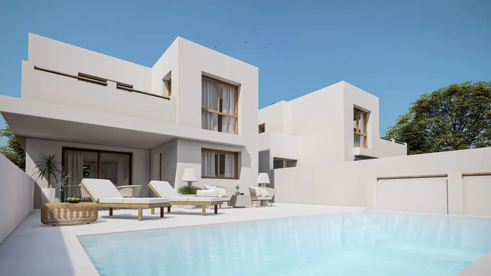 Exterior view of Houses for sale in L'Alfàs del Pi  with Air Conditioner, Heating and Private garden