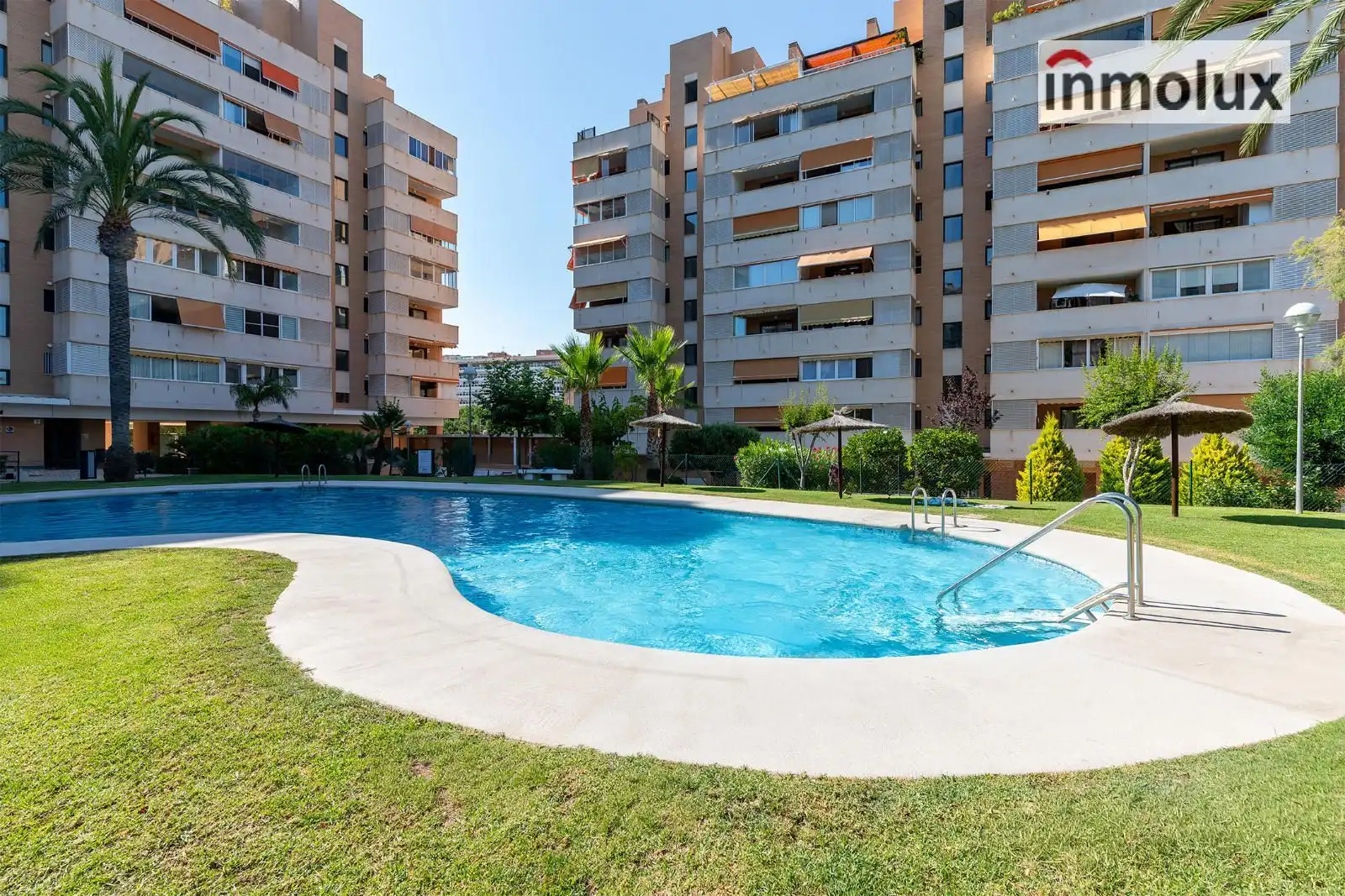 Schwimmbecken von Maisonette zur Miete in Alicante / Alacant mit Klimaanlage, Terrasse und Schwimmbad