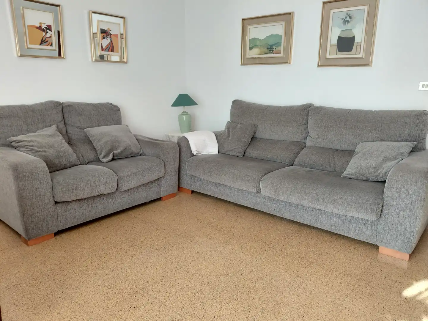 Sala de estar de Piso de alquiler en Las Palmas de Gran Canaria con Amueblado, Horno y Lavadora