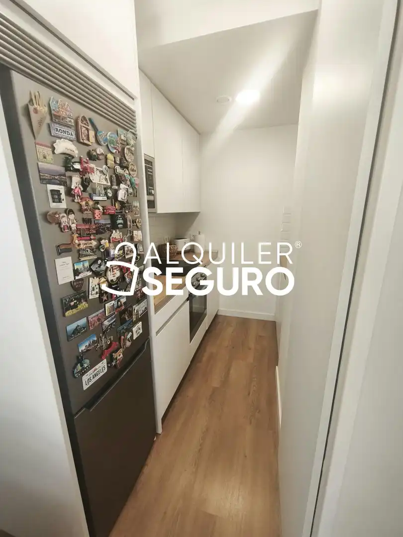 Kitchen of Flat for rent in Zaragoza  with Air Conditioner, Heating and Furnished