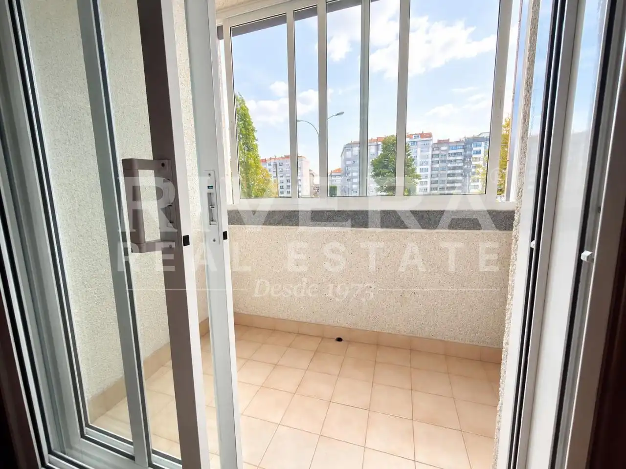 Balcony of Flat for sale in Centro Urbano