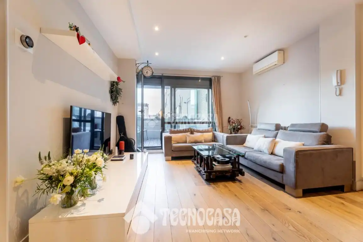 Sala de estar de Piso en venta en Torrelodones con Aire acondicionado, Calefacción y Terraza