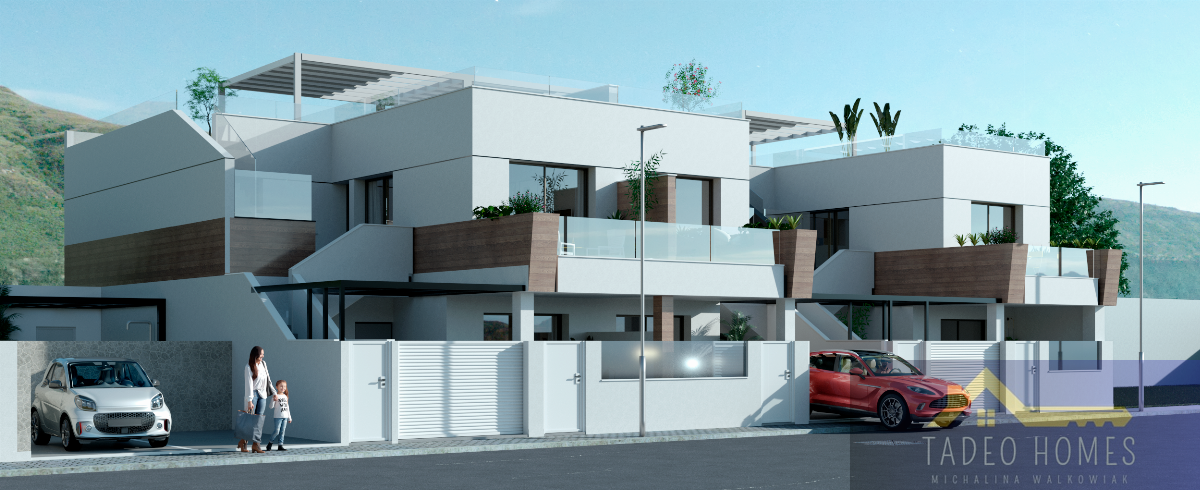 Vista exterior de Casa o xalet en venda en Pilar de la Horadada amb Aire condicionat, Calefacció i Terrassa