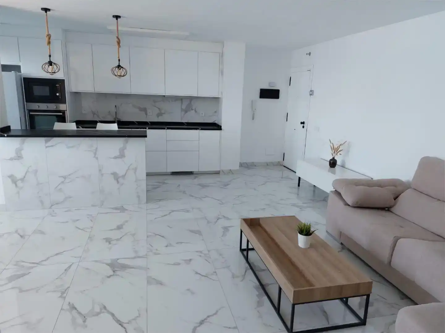Cocina de Piso de alquiler en San Luis de Sabinillas