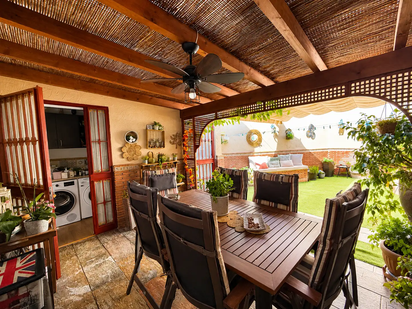 Terraza de Casa adosada en venta en Málaga con Aire acondicionado, Calefacción y Terraza