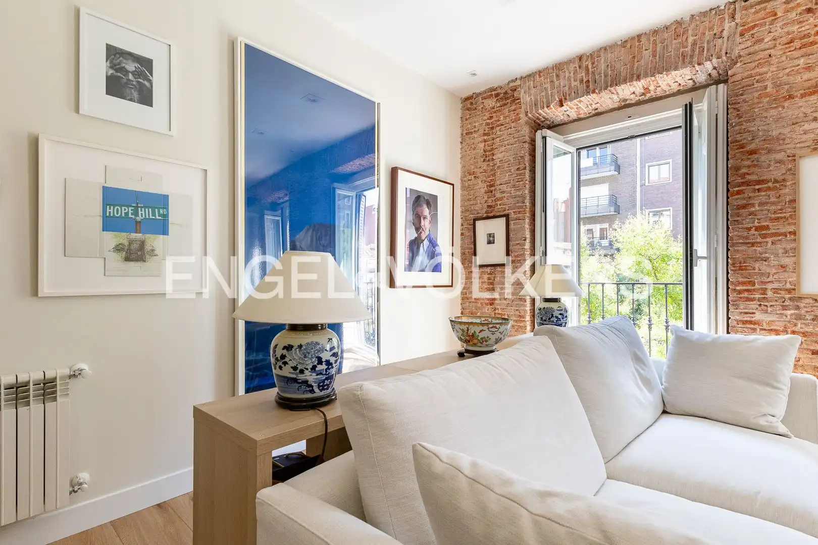 Sala de estar de Piso en venta en Madrid con Aire acondicionado, Calefacción y Balcón