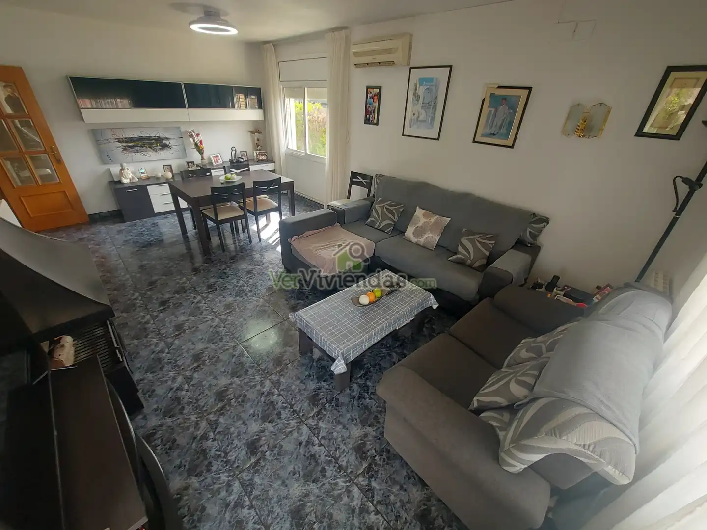 Living room of Houses for sale in Sant Vicenç Dels Horts  with Air Conditioner, Heating and Private garden