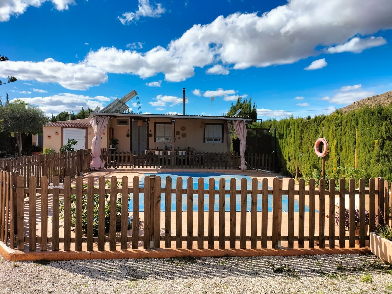 Swimming pool of Country house for sale in Agost  with Air Conditioner, Private garden and Storage room