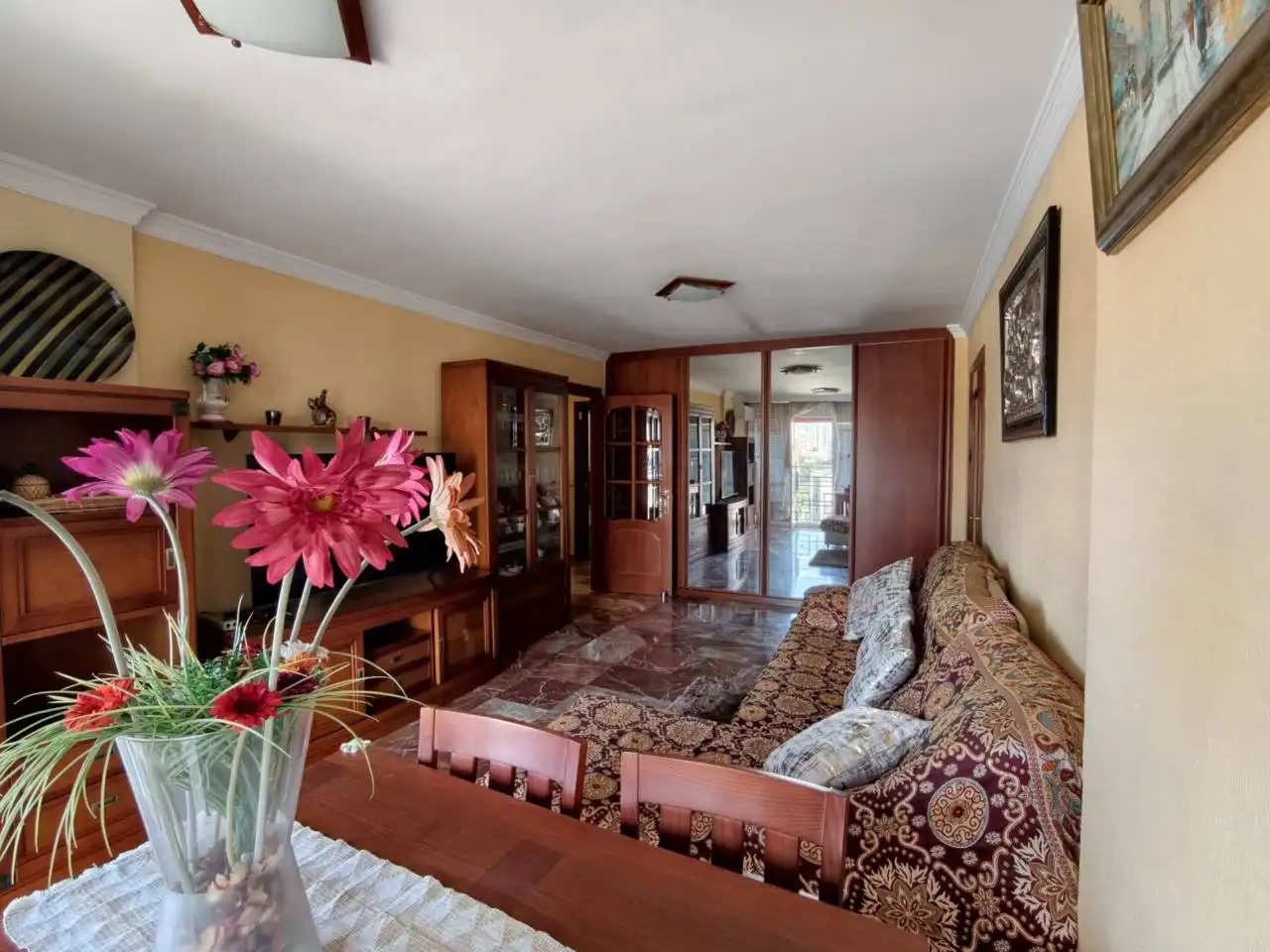 Sala de estar de Apartamento de alquiler en Centro