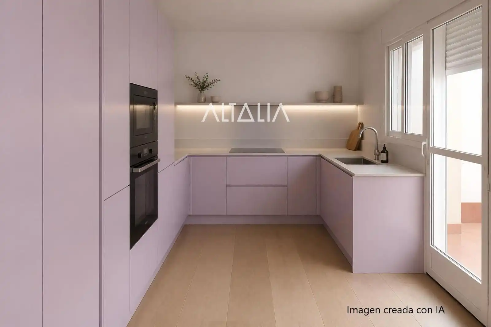 Cocina de Casa o chalet en venta en La Almarcha 