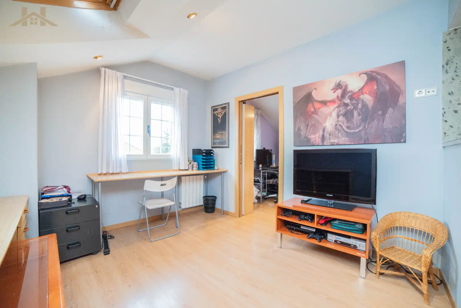 Habitación de Casa adosada en venta en Rivas-Vaciamadrid con Calefacción, Jardín privado y Trastero