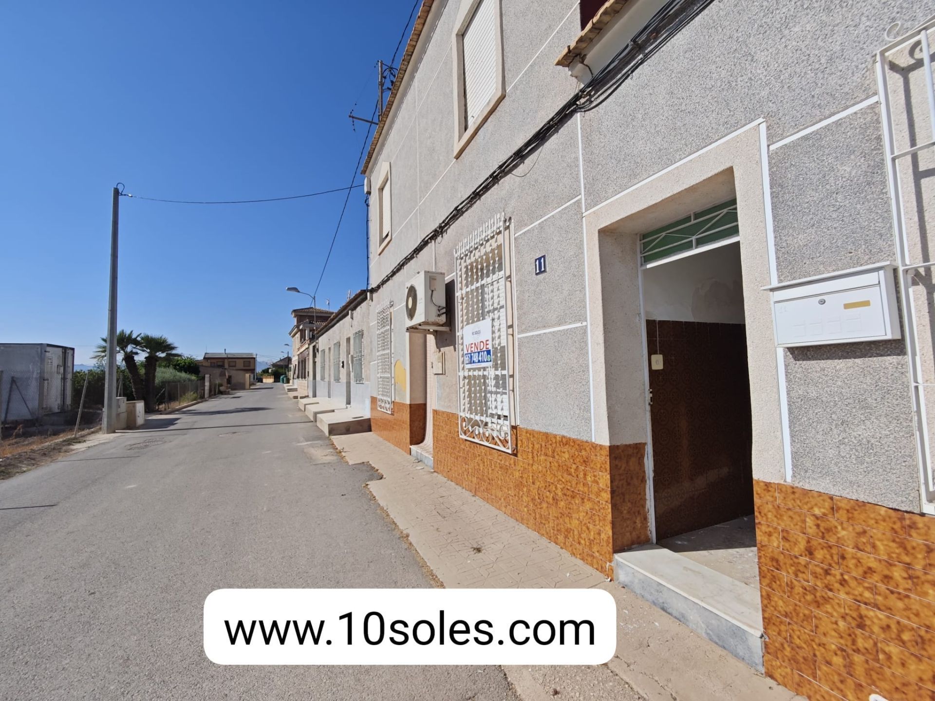 Vista exterior de Casa adosada en venta en Orihuela con Terraza