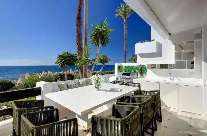 Terrace of Flat for sale in Marbella  with Private garden, Terrace and Swimming Pool