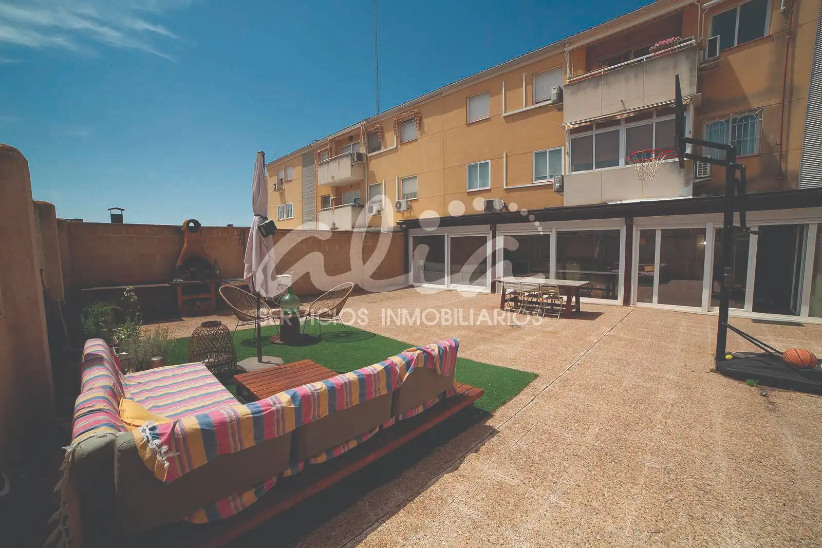 Terrace of Flat for sale in San Martín de la Vega  with Air Conditioner, Heating and Parquet flooring