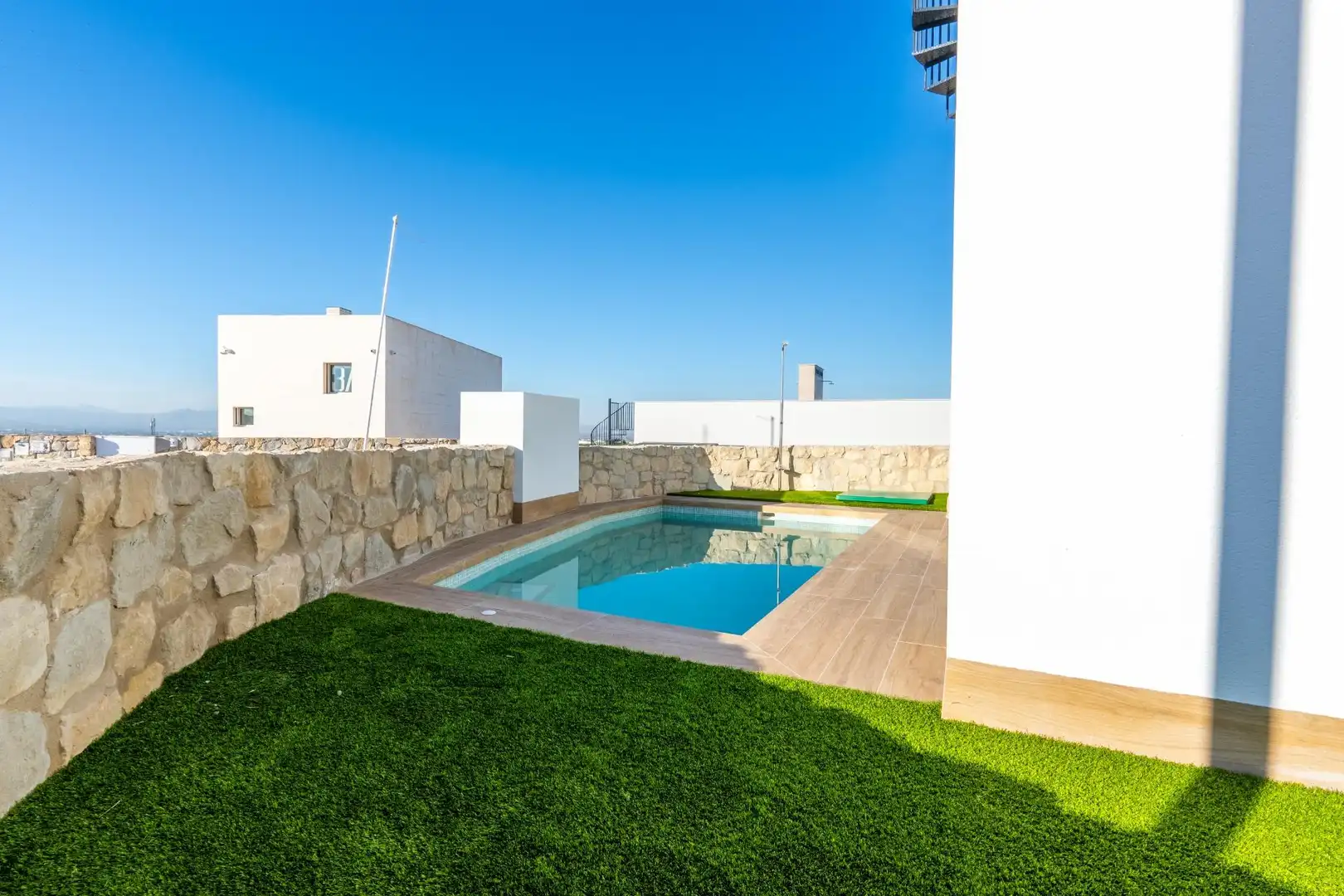 Casa aparellada amb piscina en venda a Algorfa, imagen 12