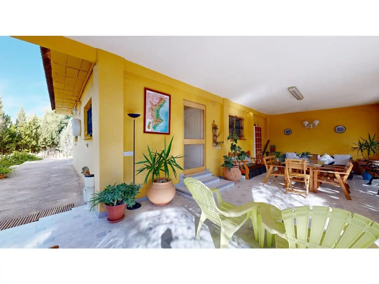 Terraza de Casa o chalet en venta en Llíria con Jardín privado, Terraza y Piscina