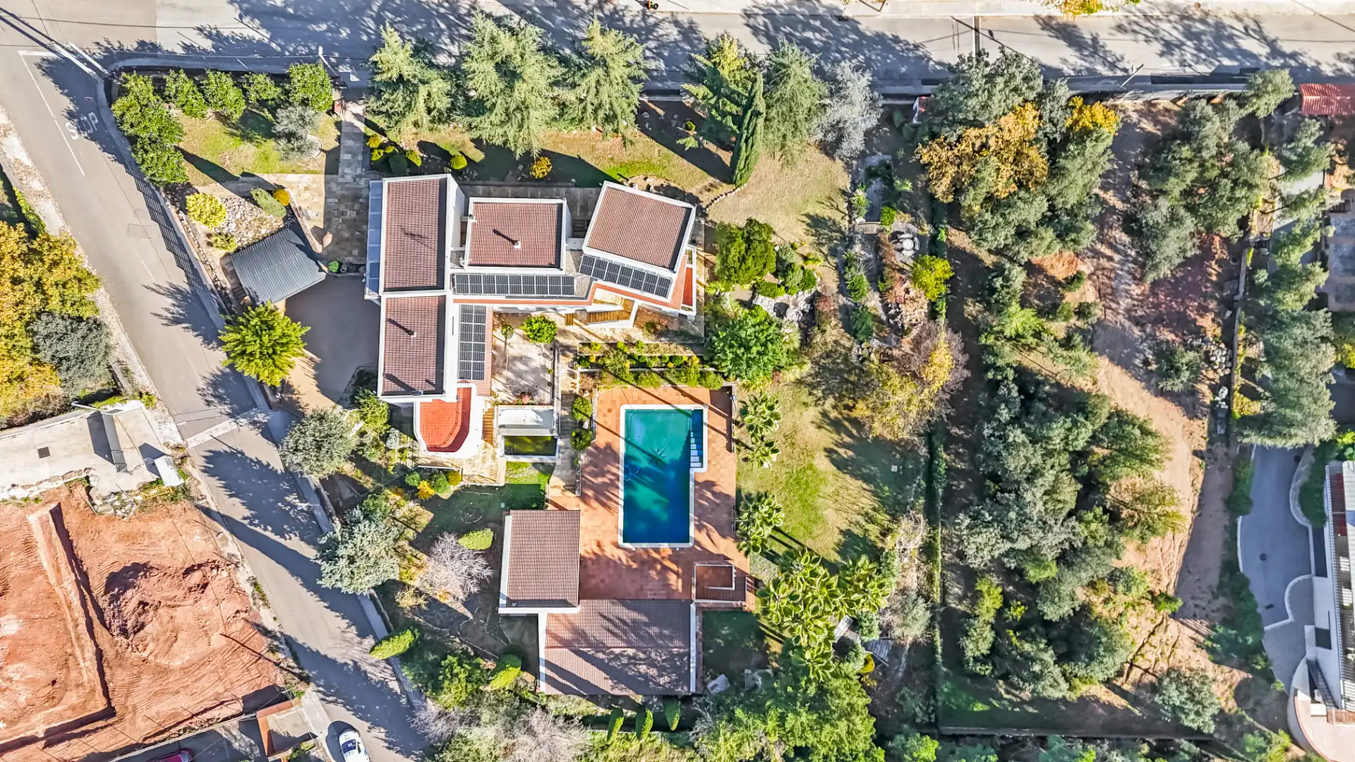 Vista exterior de Casa o chalet en venta en Matadepera con Aire acondicionado, Calefacción y Jardín privado