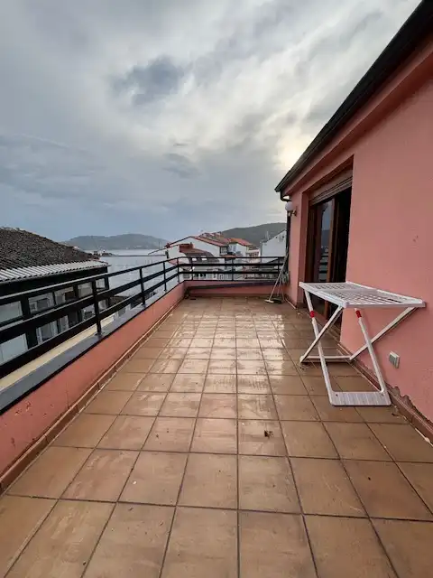 Terrace of Attic for rent in Ferrol  with Heating, Parquet flooring and Terrace