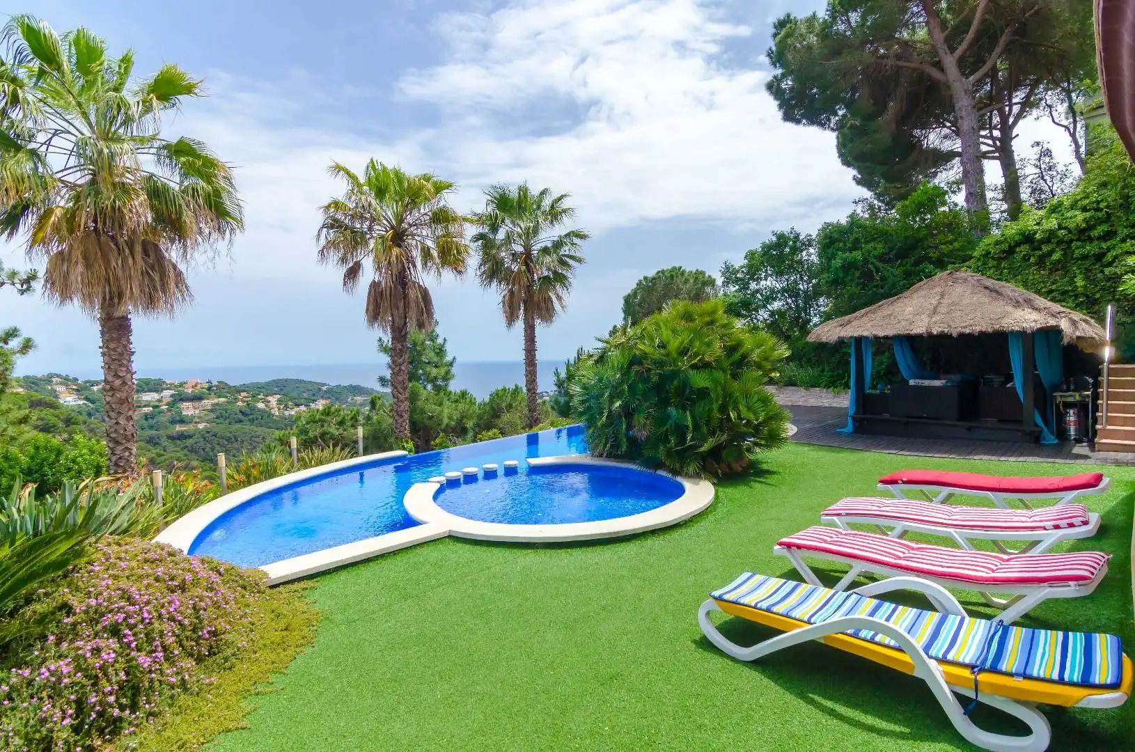 Jardín de Casa o chalet en venta en Lloret de Mar con Calefacción y Piscina