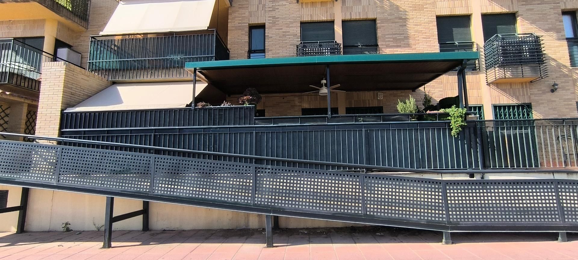 Vista exterior de Planta baja en venta en Villanueva del Río Segura con Aire acondicionado, Jardín privado y Terraza