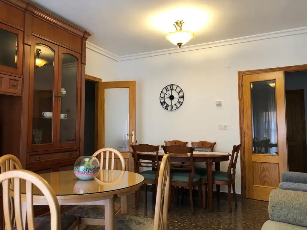 Esszimmer von Wohnung zur Miete in Albacete mit Heizung, Möbliert und Balkon