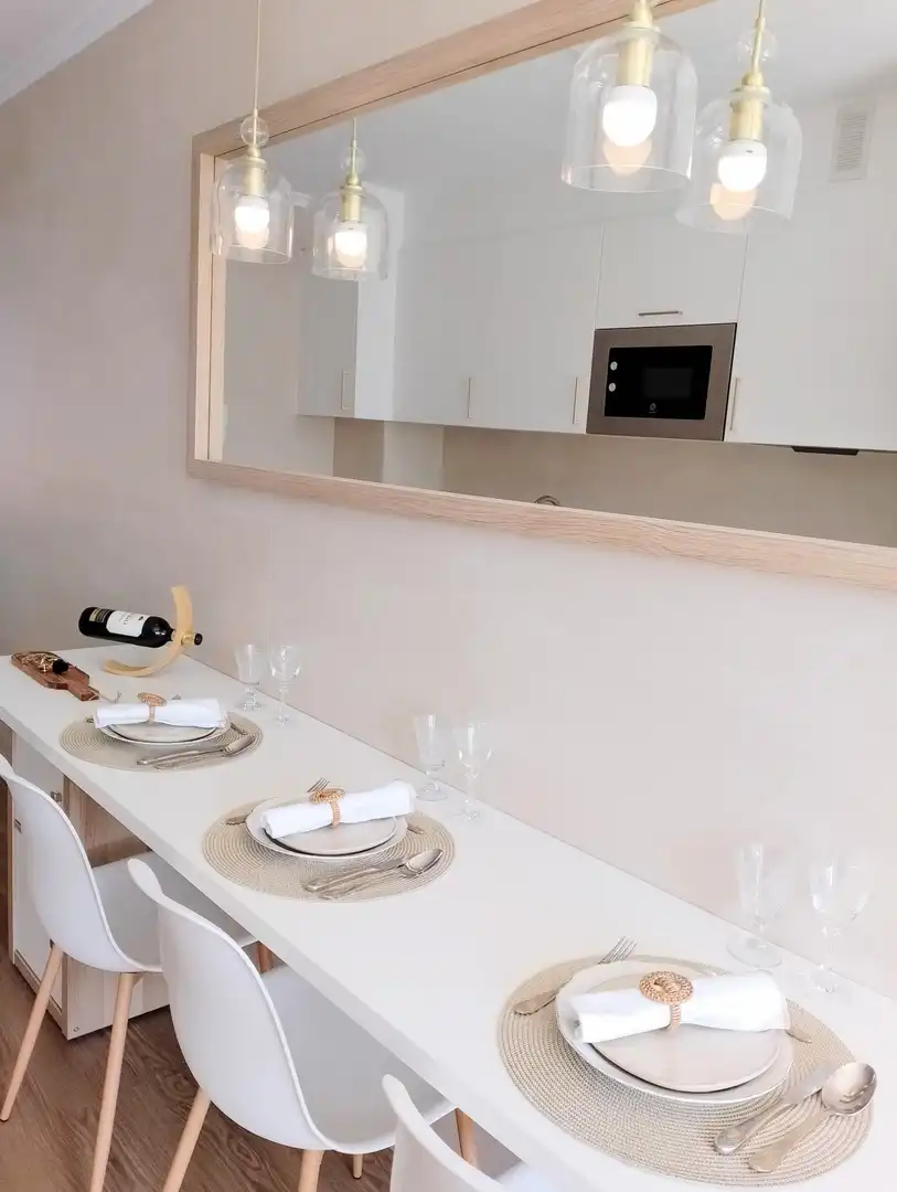 Cocina de Piso de alquiler en Gijón  con Calefacción y Amueblado